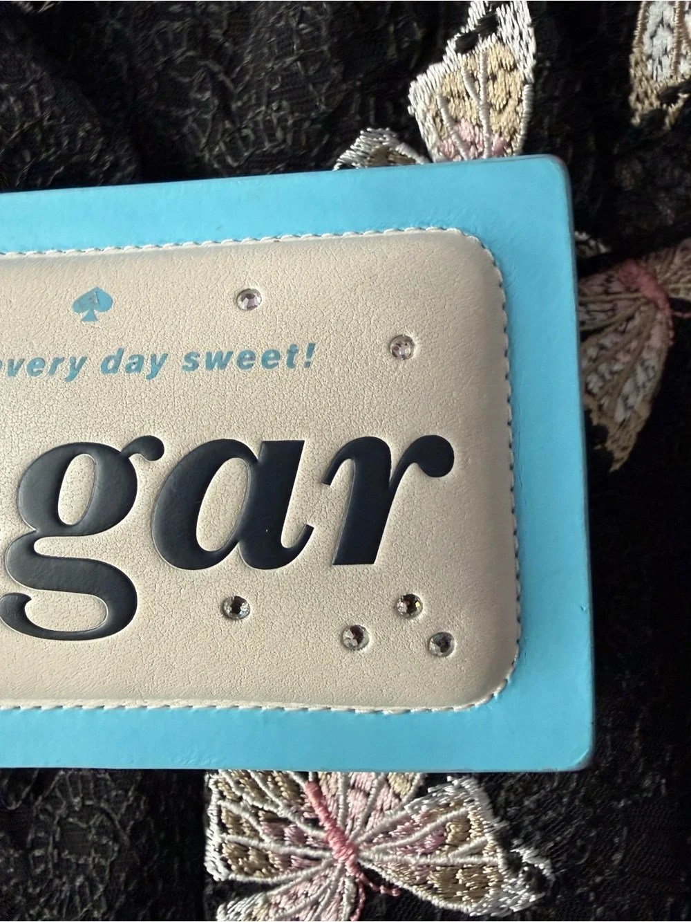 Kate Spade Coffee Break 3d Sugar Packet Small Coin Purse